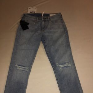 Rag and bone Dre Low-Rise Slim Boyfriend